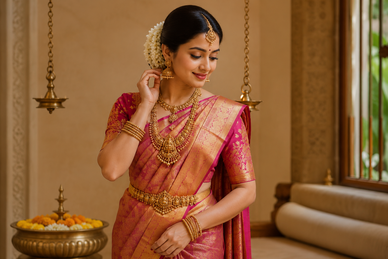 The Ultimate Guide to Styling a Kanjivaram Silk Saree