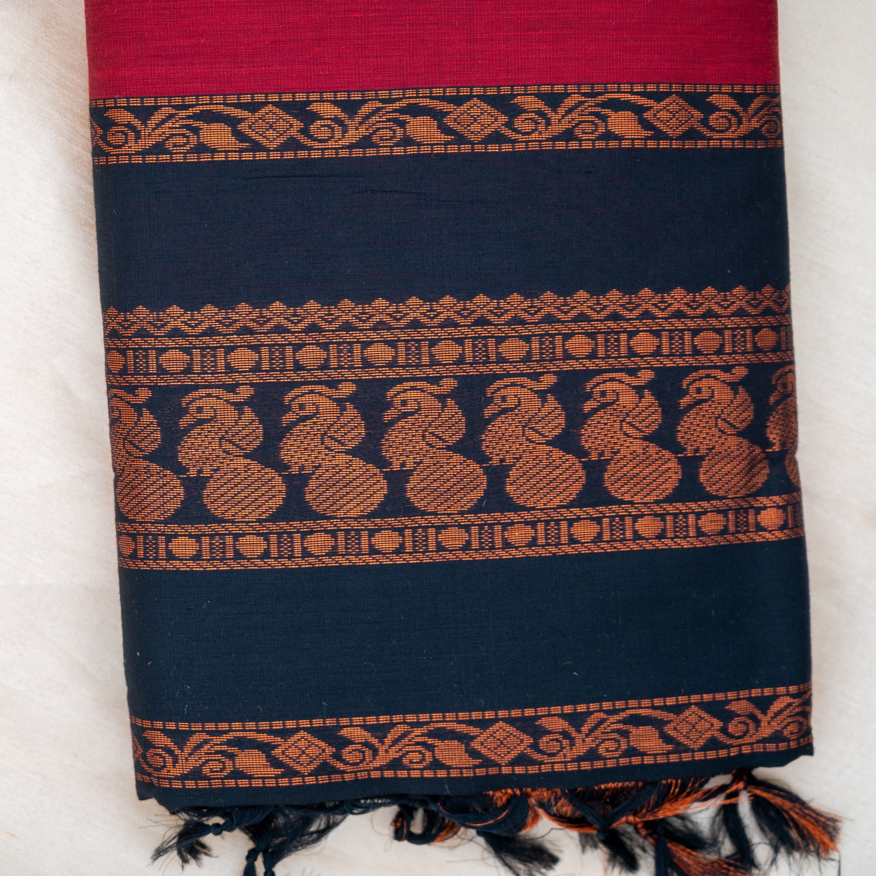 Kalyani Cotton - Red