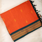 Kalyani Cotton - Orange