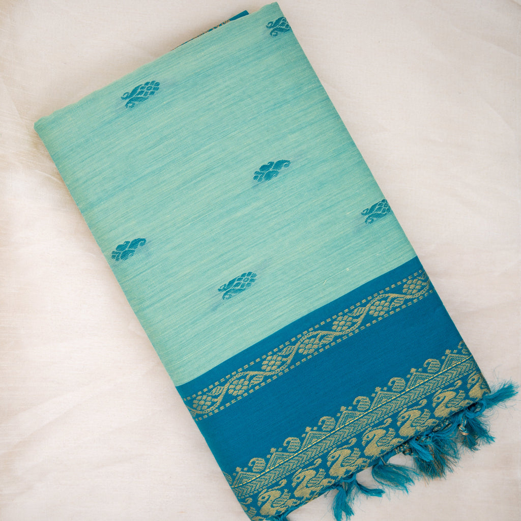 Kalyani Cotton - Turquoise