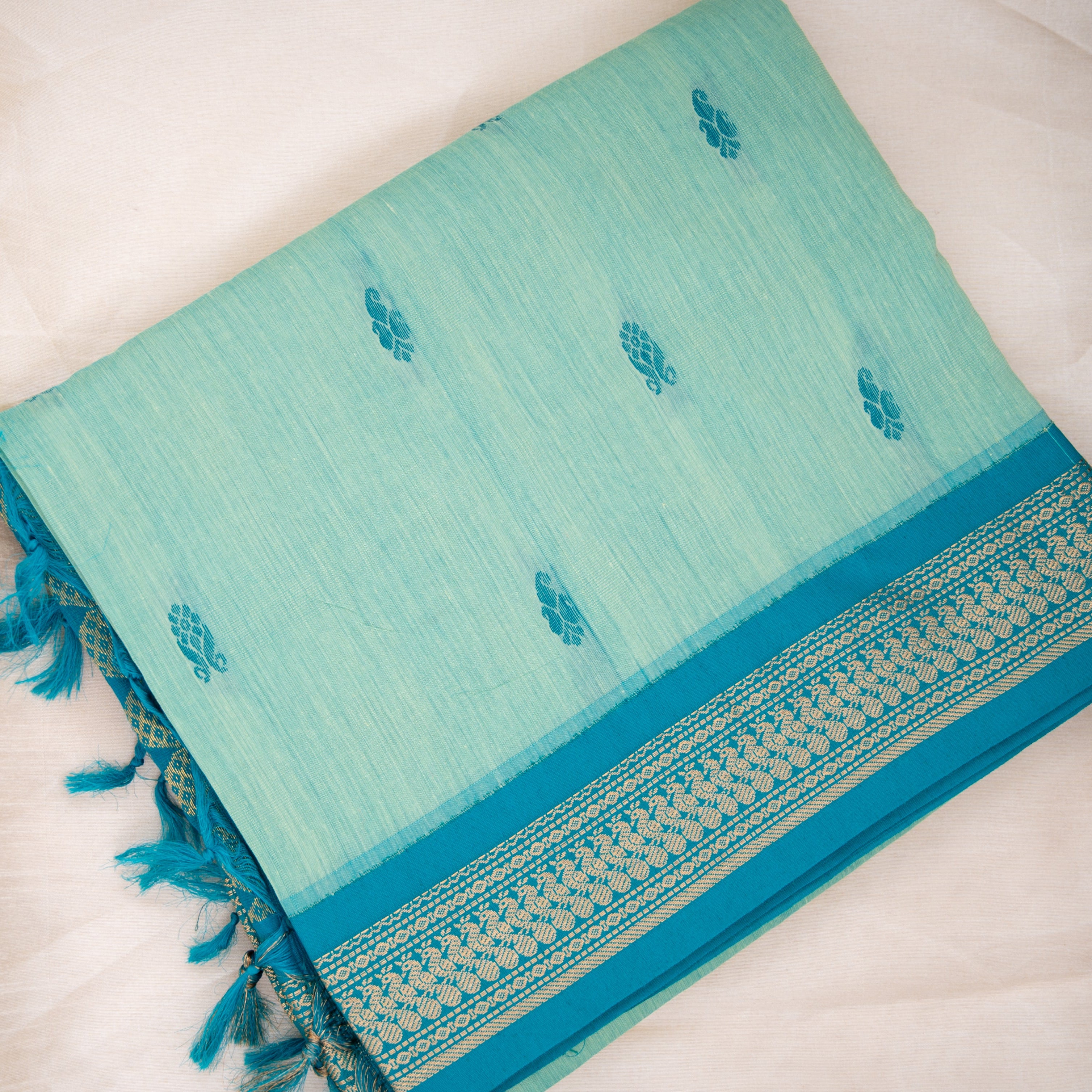 Kalyani Cotton - Turquoise
