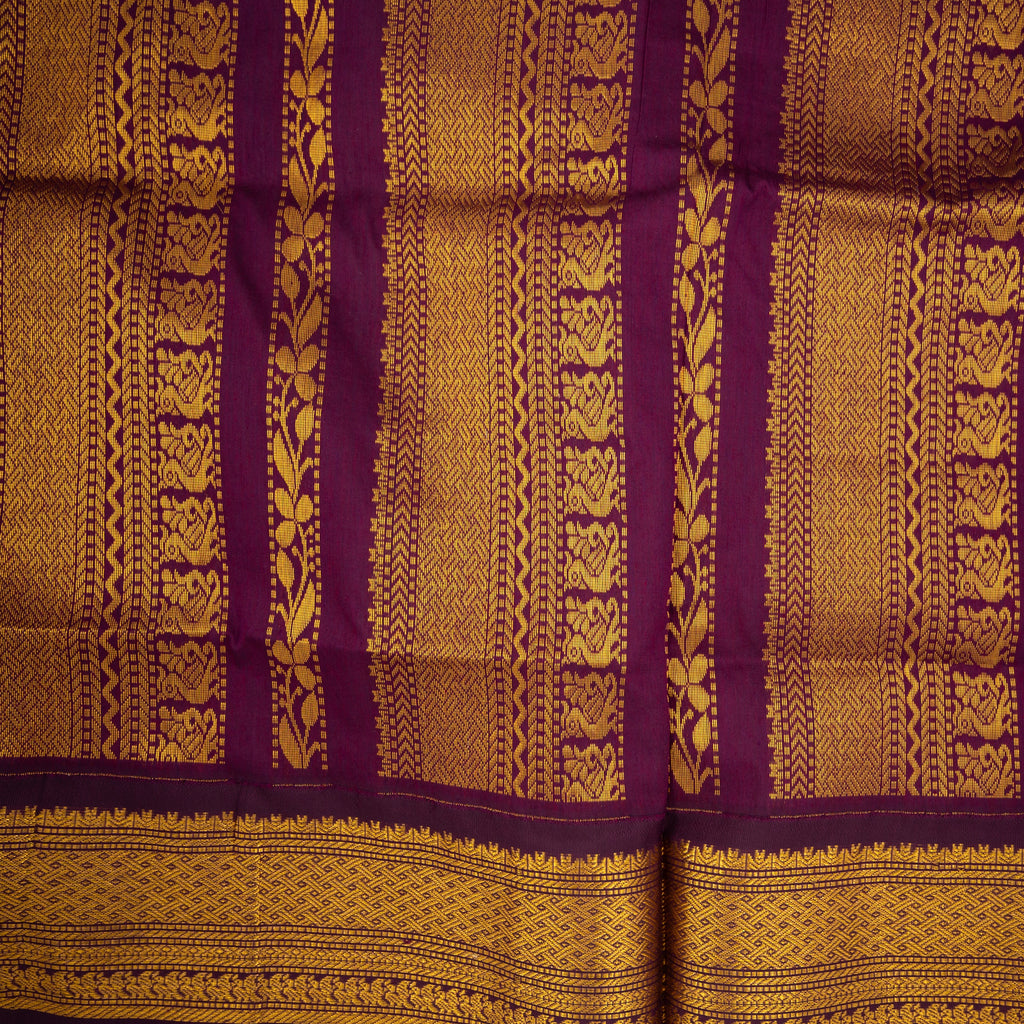 Arohini - ckecked Kalyani Cotton Saree