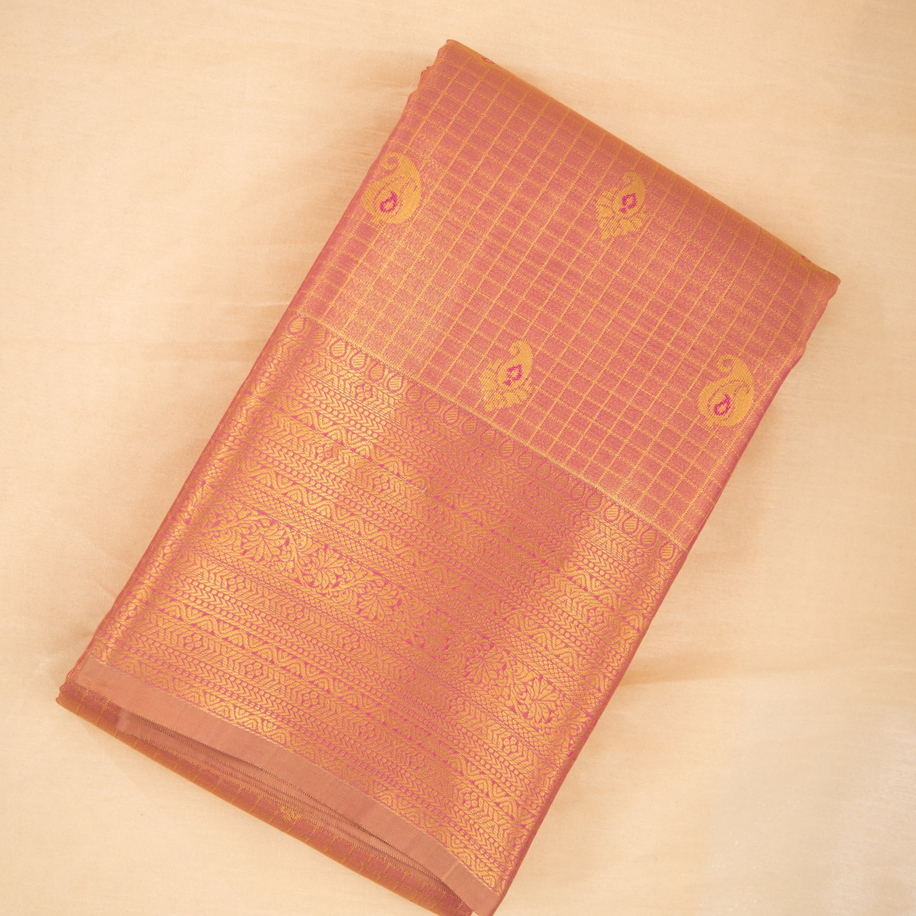 Aadhya - Tissue Semi Silk Saree