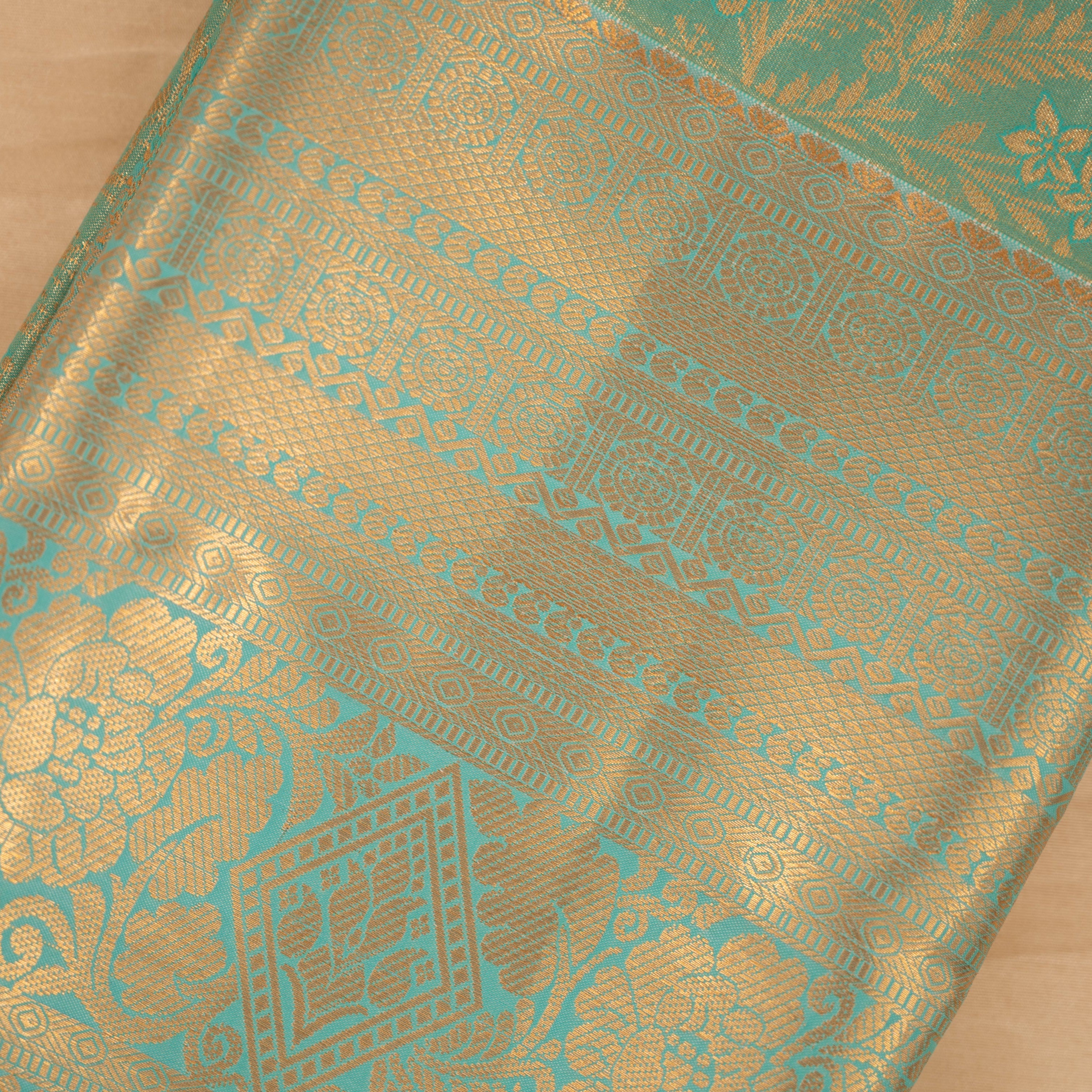 Lakshmi - Tissue Semi Silk Saree