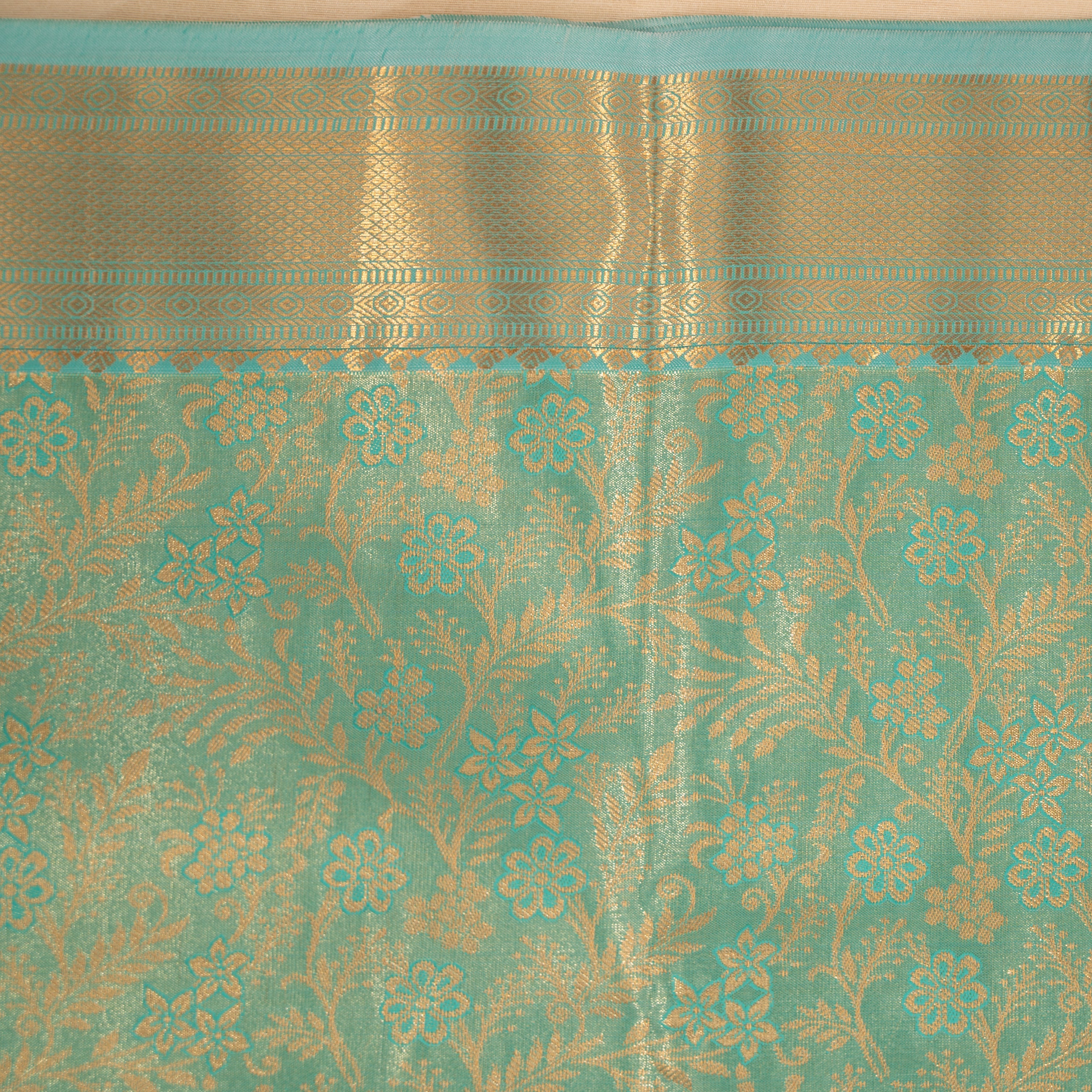 Lakshmi - Tissue Semi Silk Saree