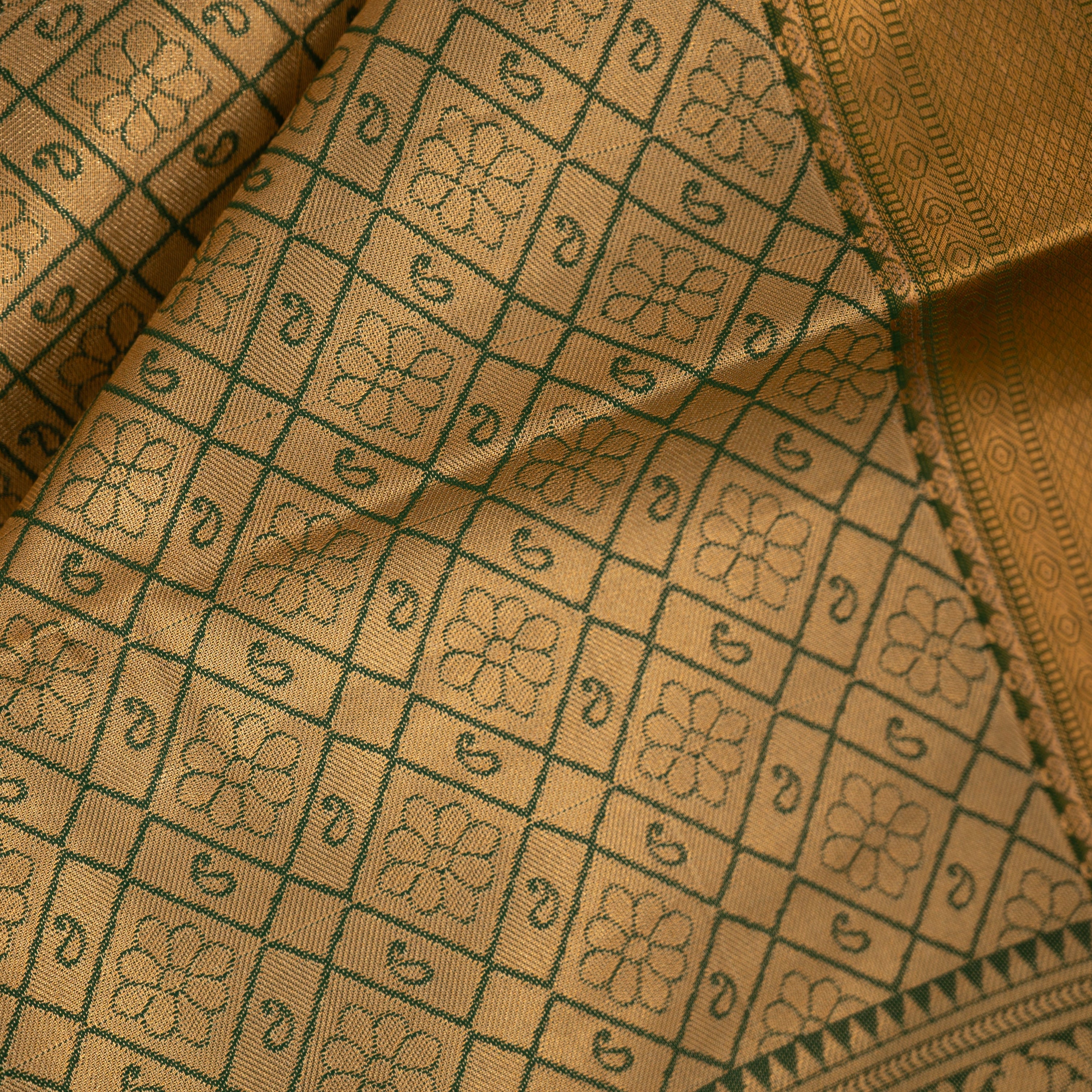 Vasundhara - Semi Silk Tissue Saree