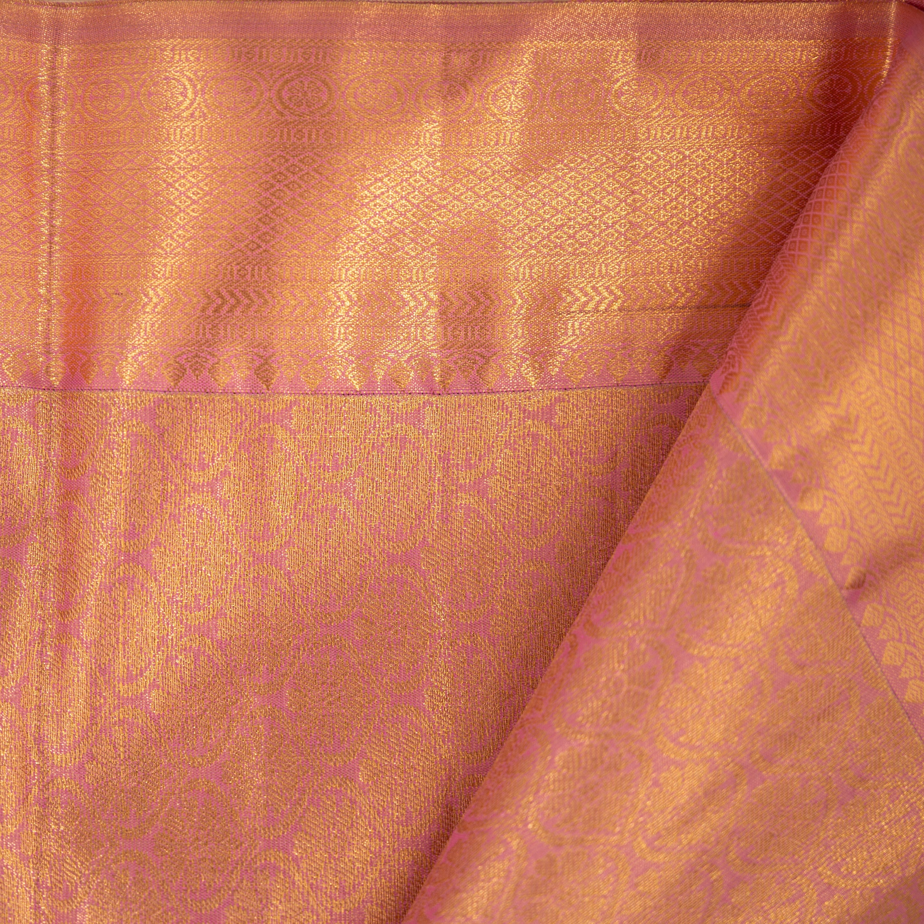 kanakambari - Tissue Semi Silk Saree