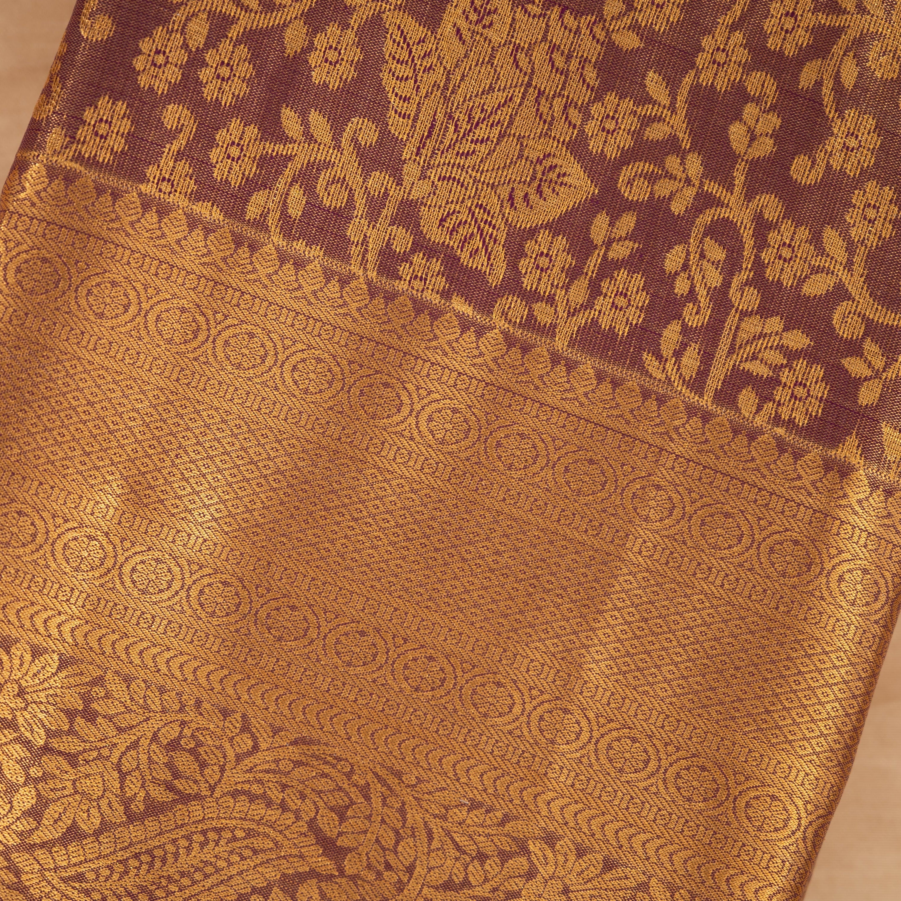 Soundarya - Tissue Semi Silk Saree